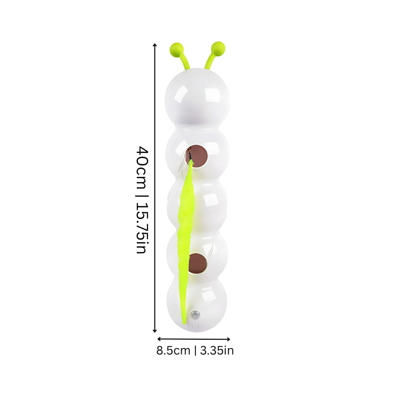 Interactive ABS Whirlie cat toy with smart motion to combat cat boredom and keep pets active.