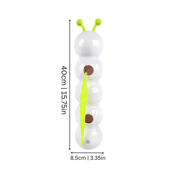 Interactive ABS Whirlie cat toy with smart motion to combat cat boredom and keep pets active.