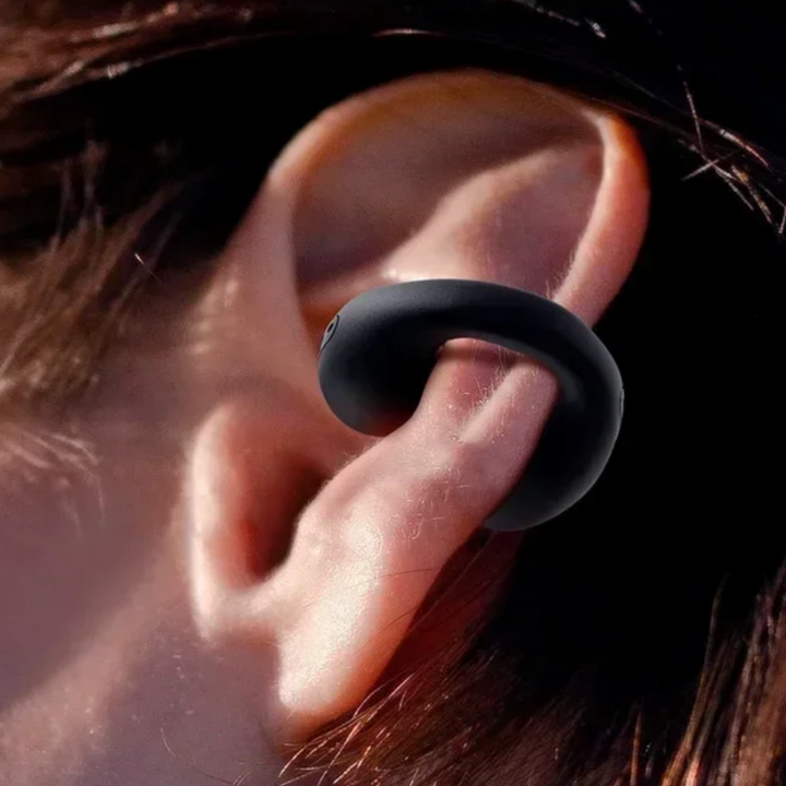Advanced wireless bone conduction earbuds deliver crisp sound and excellent call clarity. Bluetooth 5.3 technology.