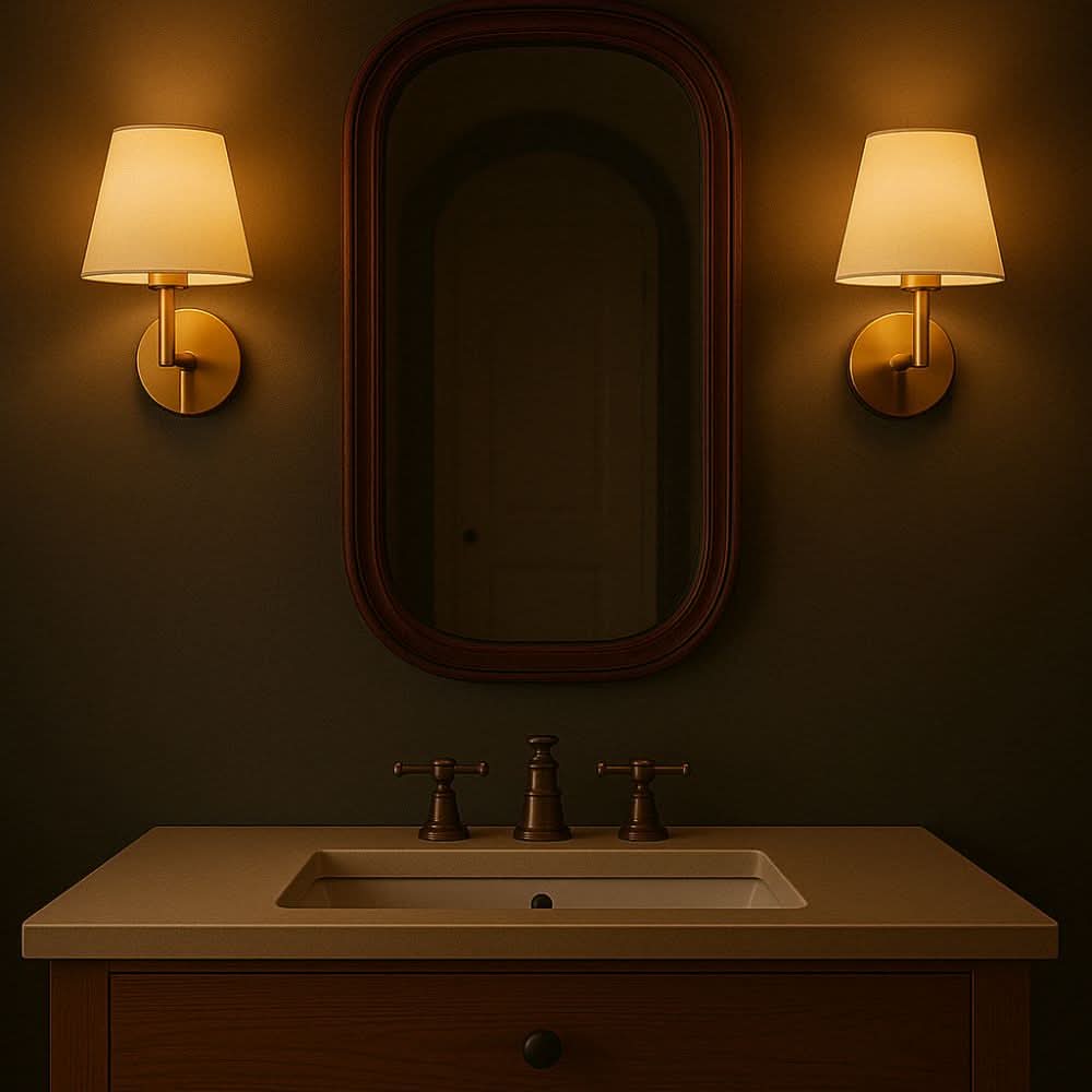 Convenient 2-pack wireless wall sconce lights, ideal for adding remote controlled accent lighting.