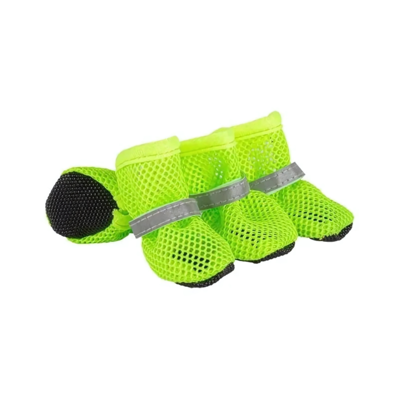 Woffix reflective dog gear ensures safety with comfortable, breathable paw boots.
