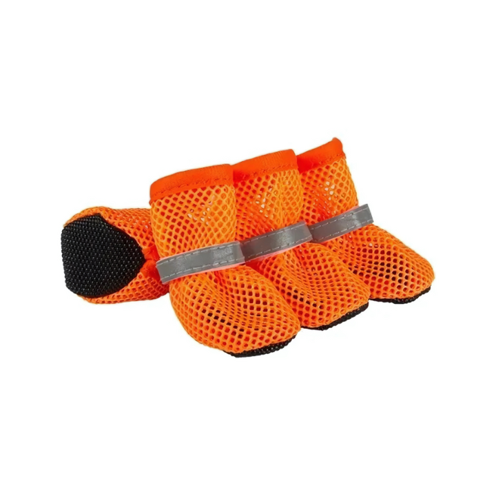 Keep paws protected with Woffix all-terrain dog shoes, perfect for hiking and travel.