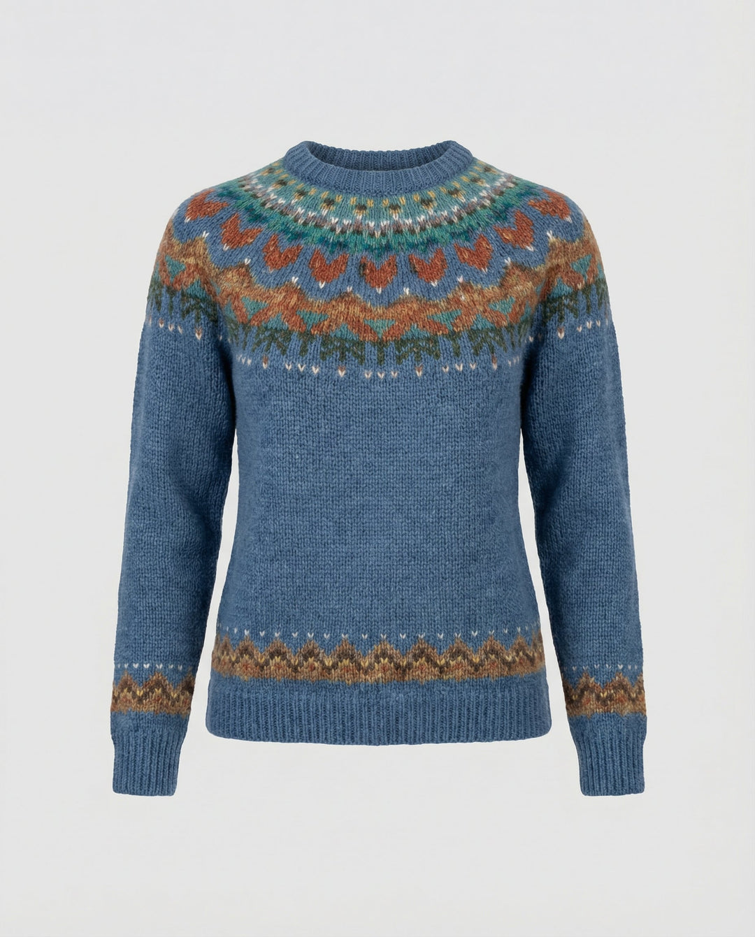 Authentic vintage Icelandic sweater, perfect for casual chic layering