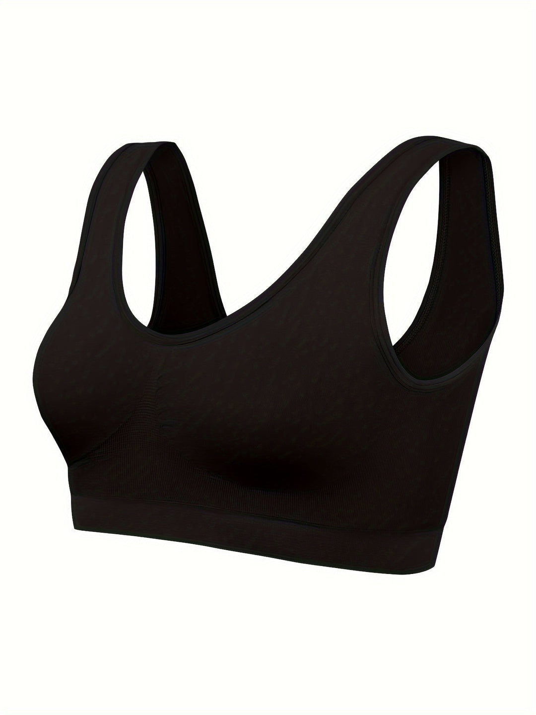 High-performance women's seamless activewear 3-piece set, sports bra & tank tops for ultimate flexibility & comfort.