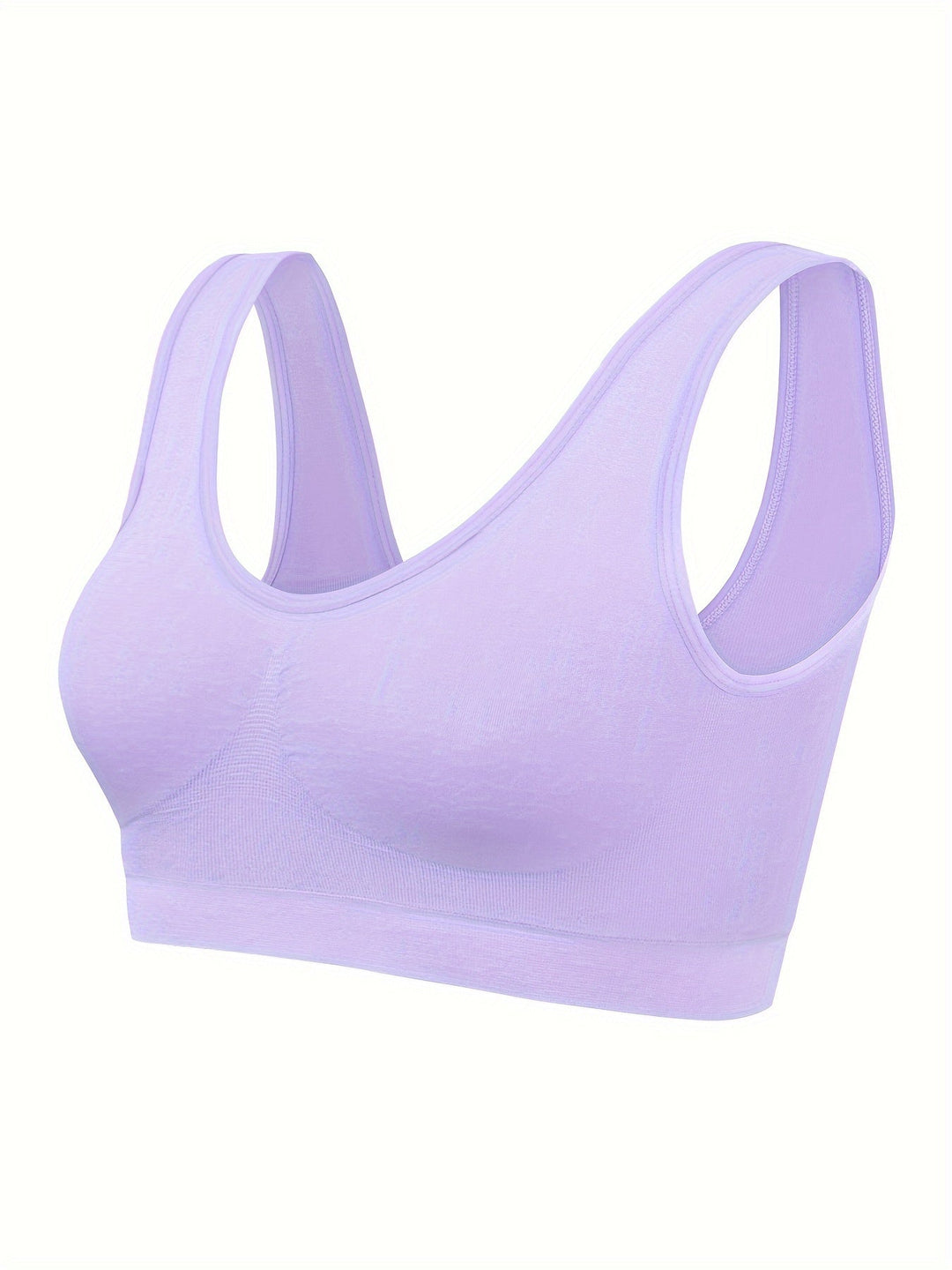 Complete women's seamless 3-piece activewear set, includes sports bra, form-fitting tank, & loose tank for gym.