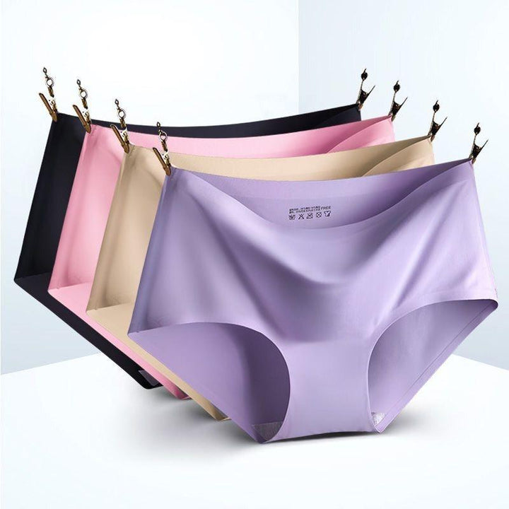 Comfortable women's seamless underwear multipack, silky soft panties for everyday wear.