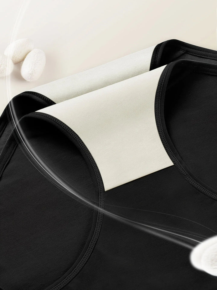 Lingerie 6-pack: women's high-waisted shaping briefs, tummy control & comfortable ribbed waistband.