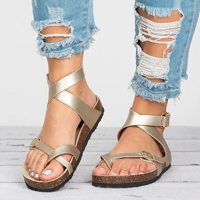 Orthopedic sandals for women featuring adjustable straps and superior cushioning.