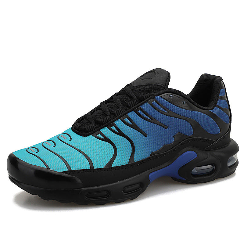 Close-up of air cushion technology in women's athletic running shoes for ultimate comfort.