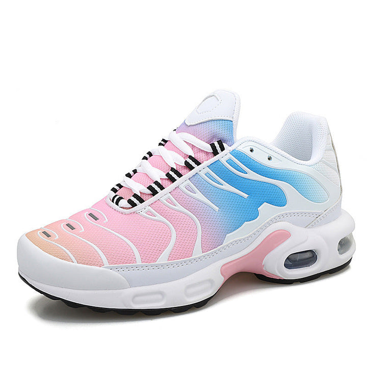 Premium women's air cushion running shoes, blending ultimate comfort with modern athletic style.