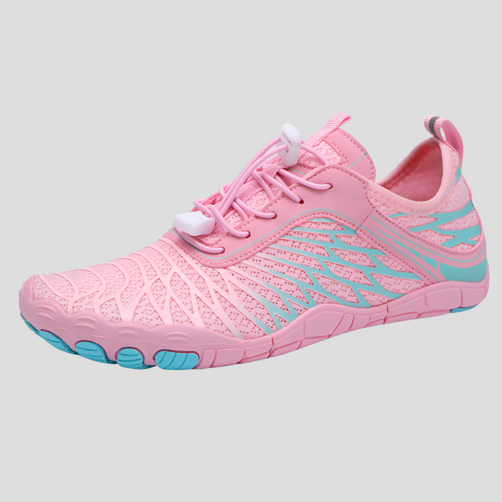 Stylish women's beach shoes with quick-dry technology, designed for all watersports. Slip-on style.