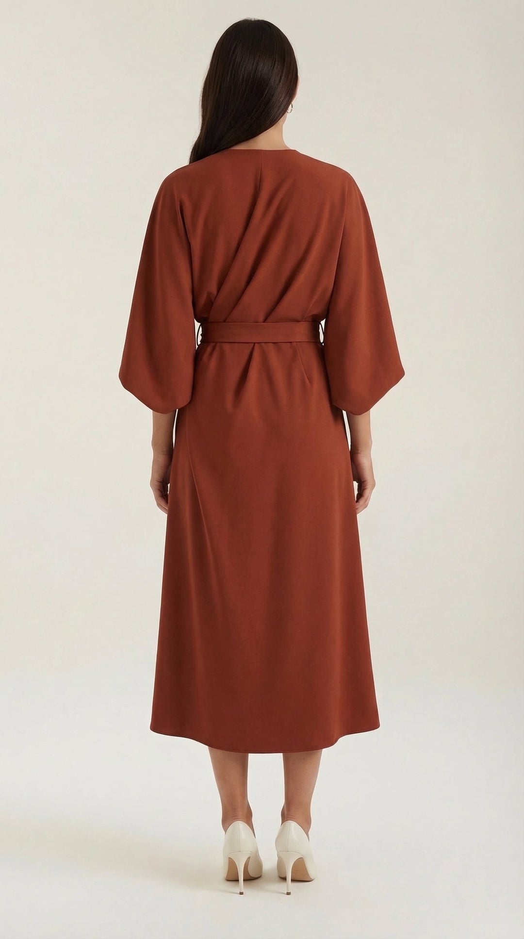 Versatile belted dress, perfect for any event