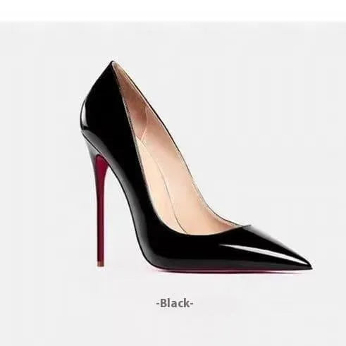 Glamorous formal shoes: women's patent stiletto heels for special occasions.