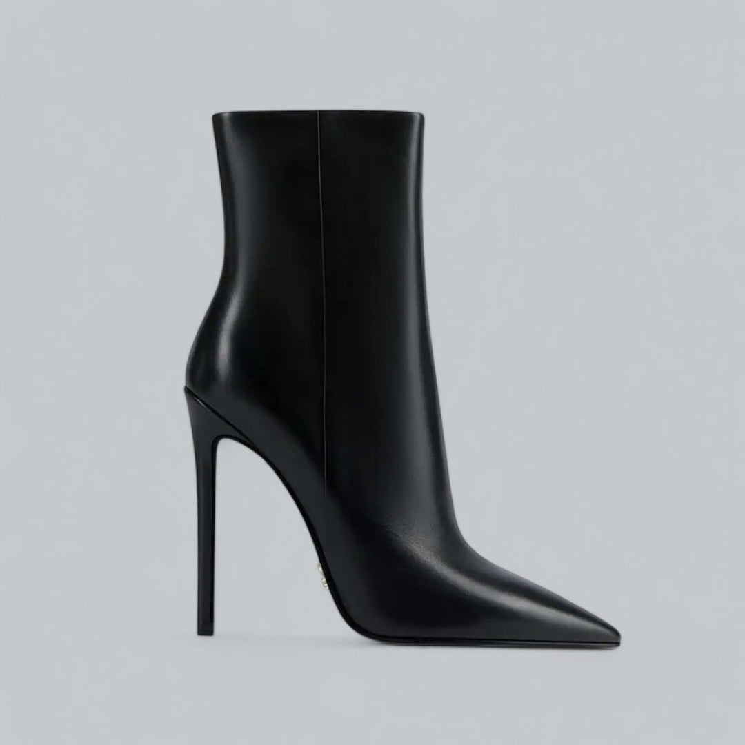 Womens pointed toe stiletto ankle boots, a must-have elegant footwear option for fall fashion.
