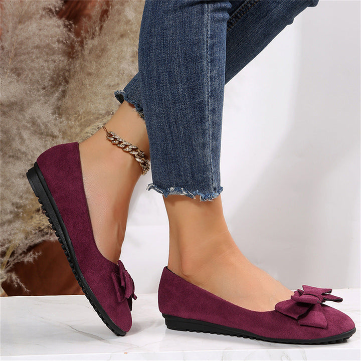 Women's Blossom comfort & orthopedic walking loafers available in black, dark green, and bordeaux.