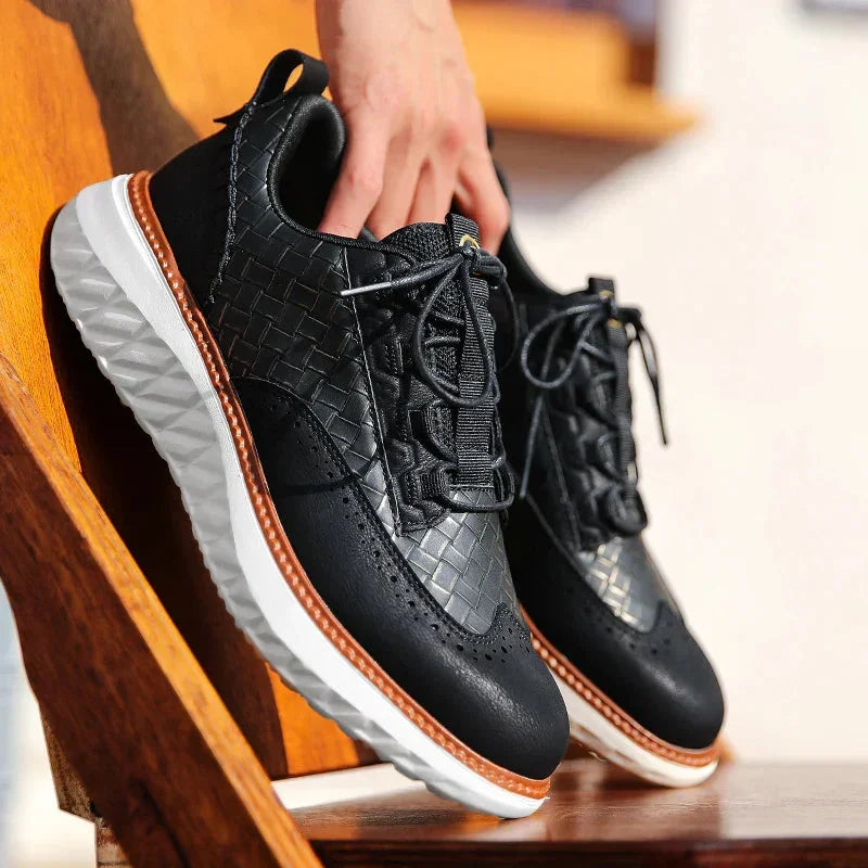 Orthopedic blue athletic footwear for women, lightweight and supportive for active lifestyles.