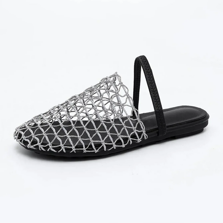 Everyday casual women's flat sandals, breathable, slingback, and comfortable for summer activities.
