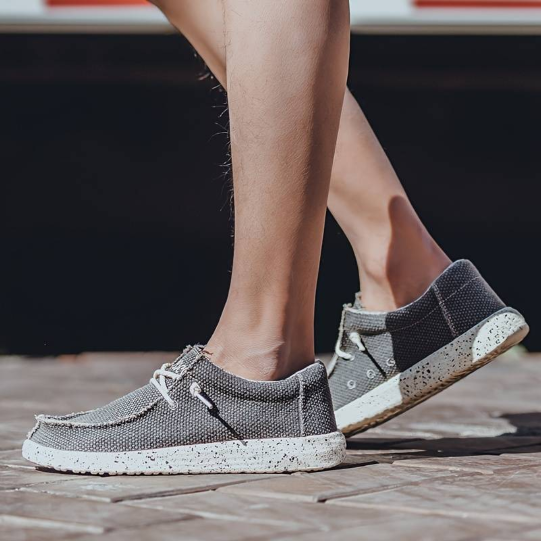 Fashionable and comfortable women's everyday slip-on shoes.