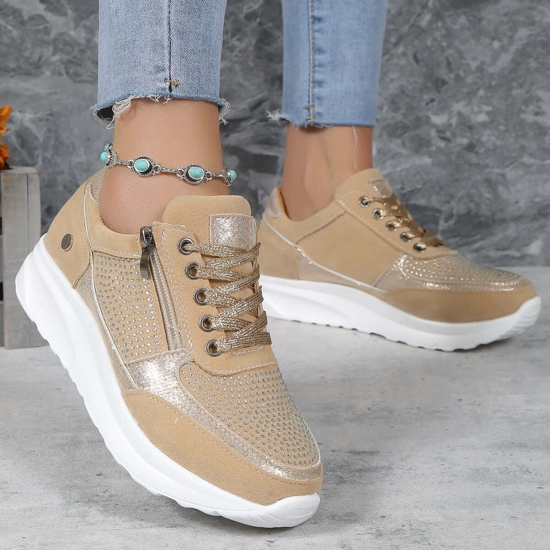 Women's casual orthopedic bunion relief shoes, comfortable wide fit for daily wear.