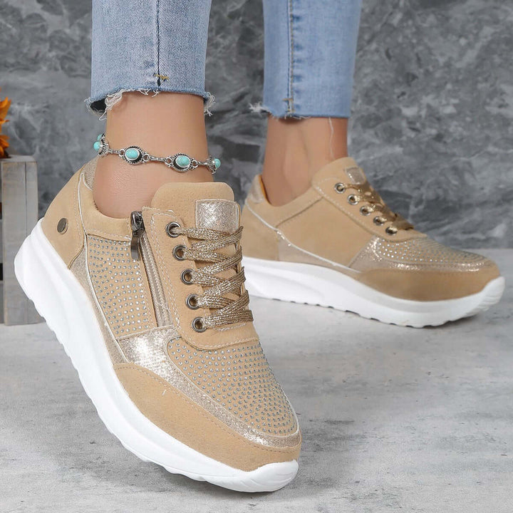 Women's casual orthopedic bunion relief shoes, comfortable wide fit for daily wear.