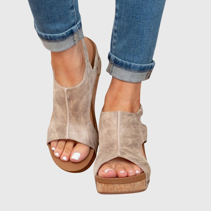 Women's casual orthopedic open toe sandals for all-day comfort and support.