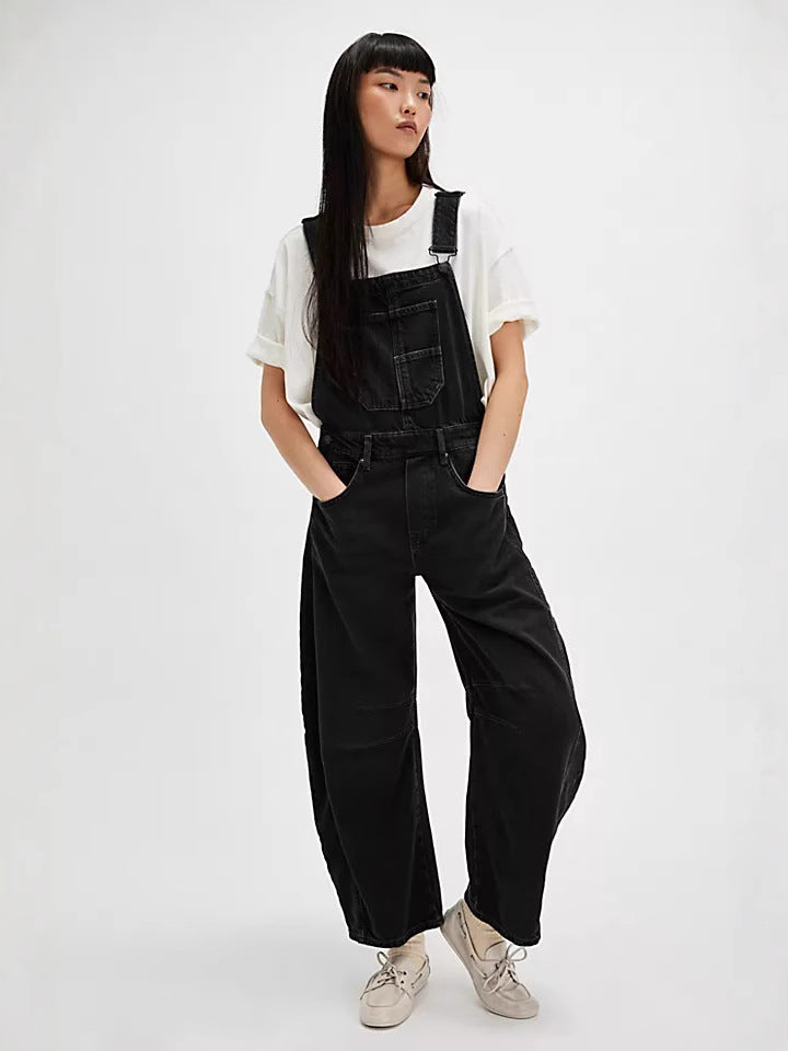 Comfortable and chic women's fashion overalls with adjustable straps
