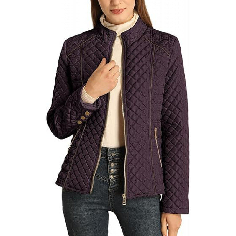 Fashionable women's casual jacket, ideal for layering in winter