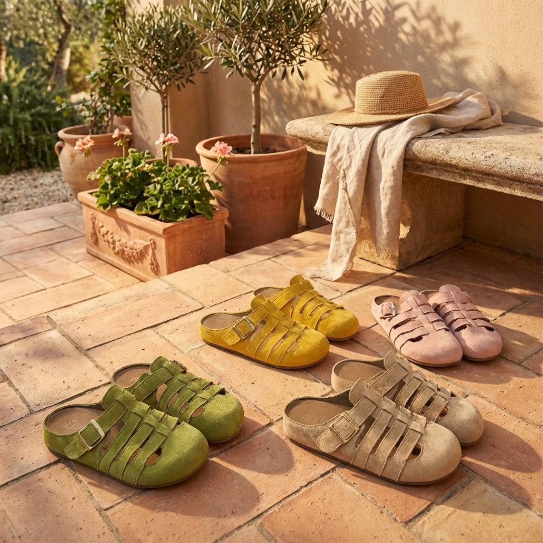 Everyday women's casual slip-on mule sandals for summer, offering comfort and an easy-to-wear open-toe design.
