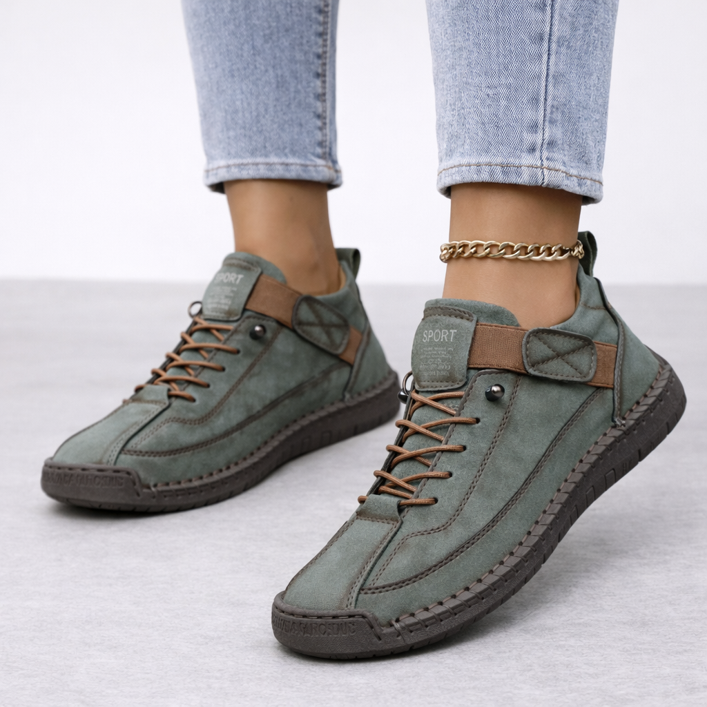 Effortless style women's sneakers. Comfortable casual footwear, ideal for stylish everyday summer looks.