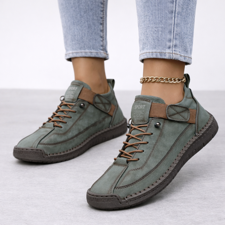 Effortless style women's sneakers. Comfortable casual footwear, ideal for stylish everyday summer looks.