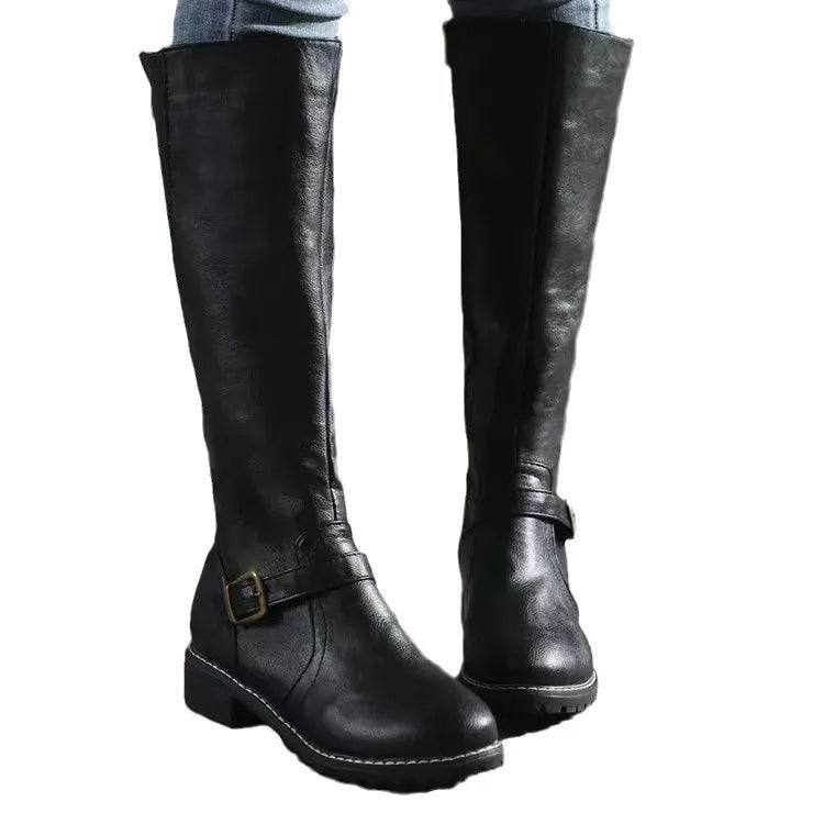 Tall Women's Celestine comfort boots, providing supportive orthopaedic footwear for all-day elegance.