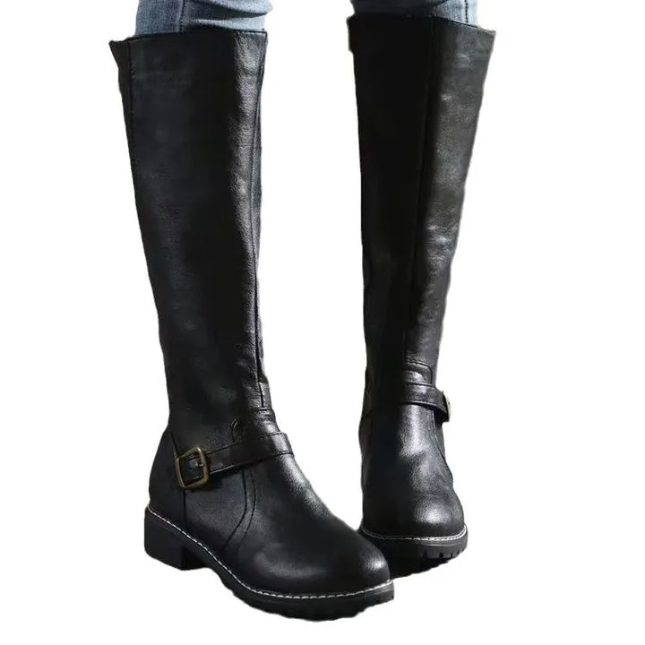 Tall Women's Celestine comfort boots, providing supportive orthopaedic footwear for all-day elegance.