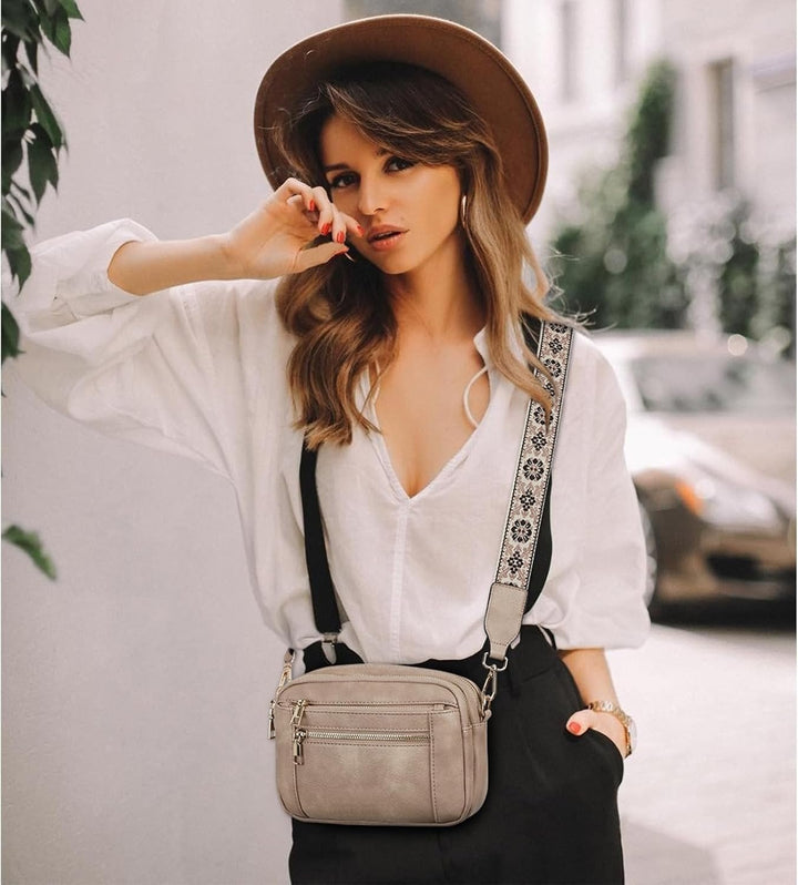 Versatile crossbody bag for women, featuring a comfortable adjustable strap.