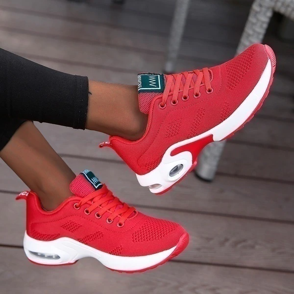 Supportive athletic footwear for women, ideal for running and daily activities.