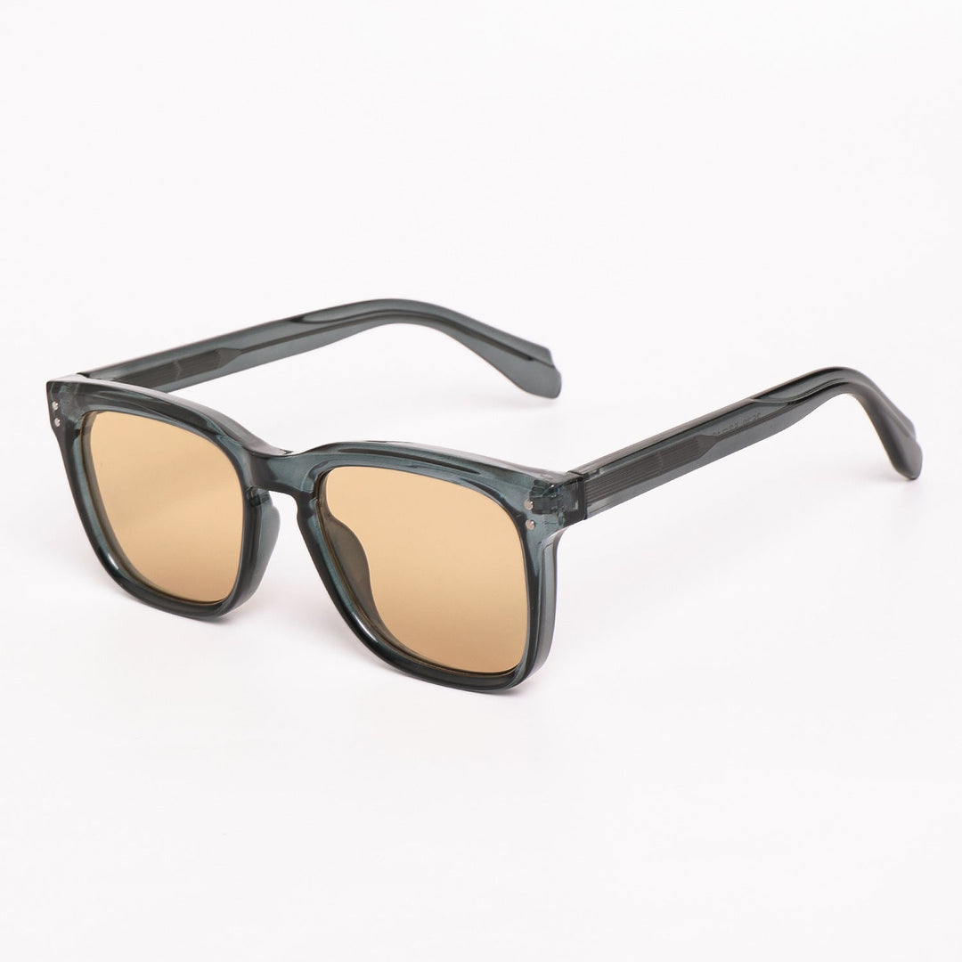 Lightweight plastic textured frame sunglasses for women, providing essential UV protection and summer style.