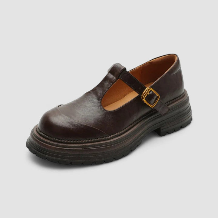 Versatile women's chunky sole Mary Jane shoes, blending classic charm with modern comfort & stylish design.
