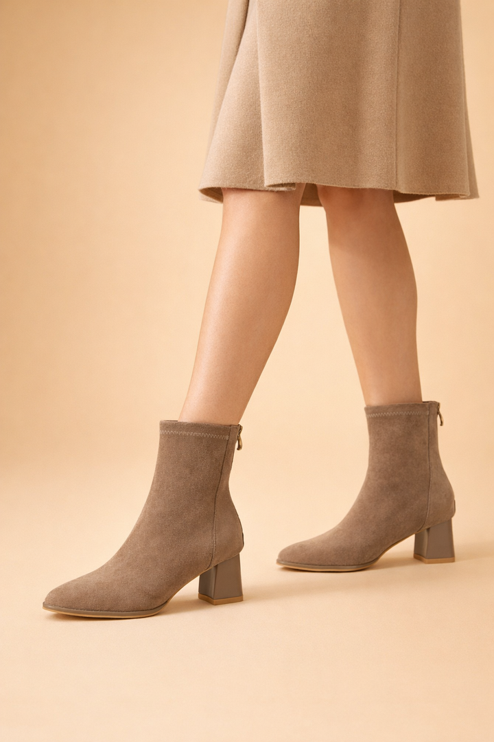 Women's versatile ankle boots, combining classic design with comfort, perfect for fall & winter fashion.