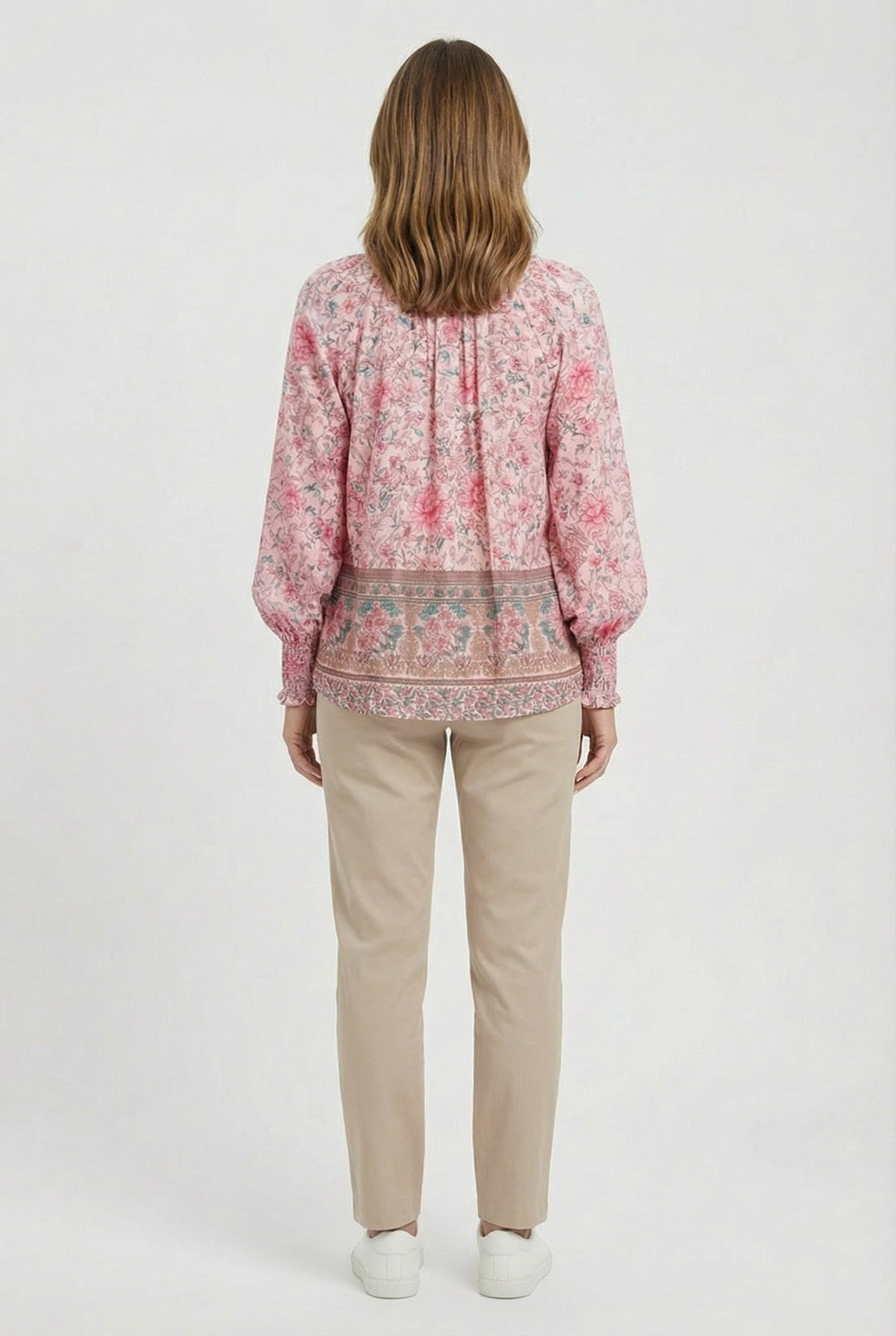 Everyday wear: easy care classic style women's fashion top