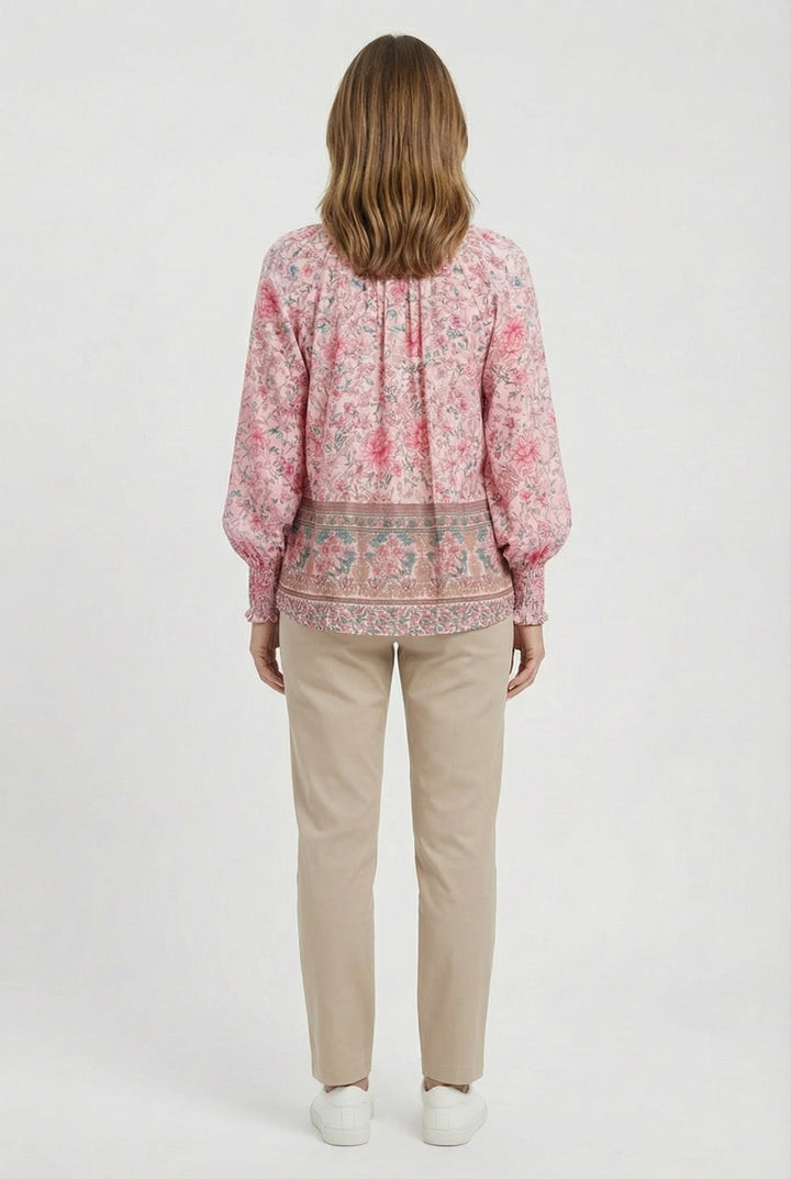 Everyday wear: easy care classic style women's fashion top