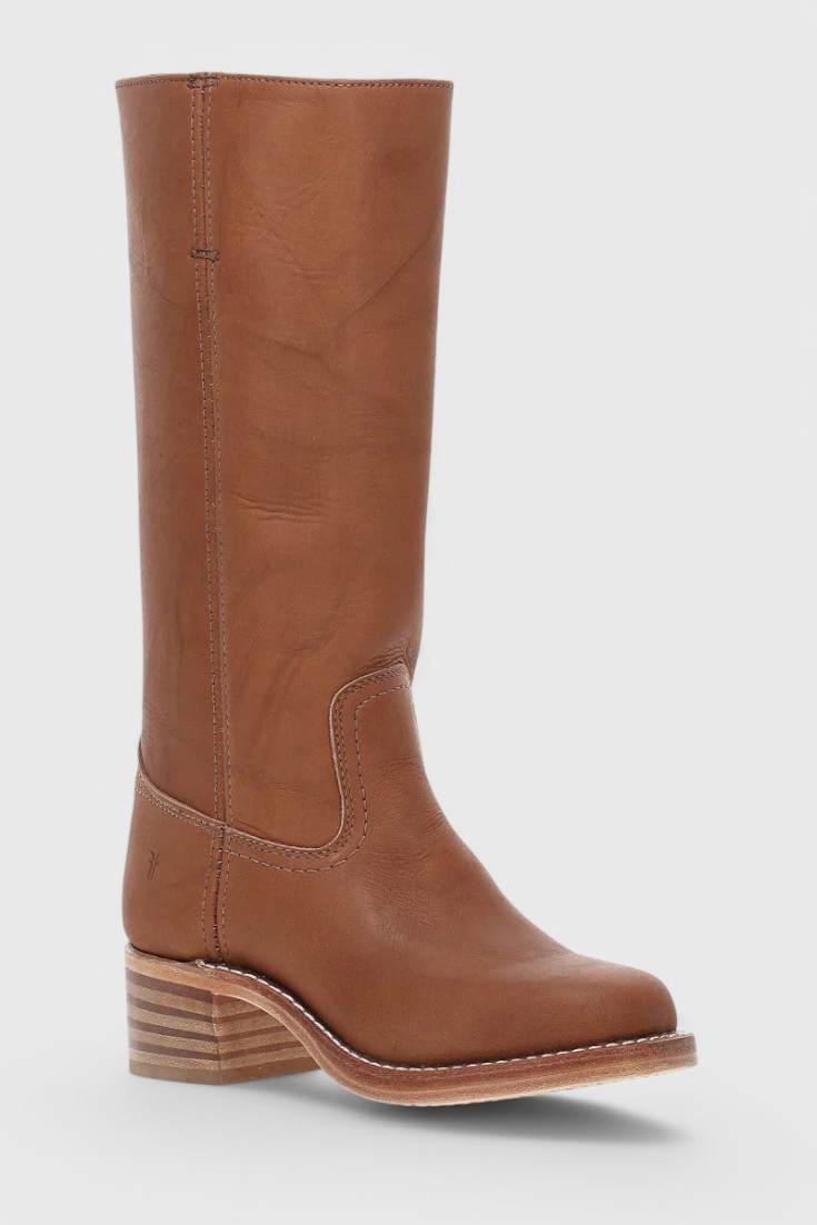 High-quality women's classic knee-high heeled boots. Built for comfort & style all winter.