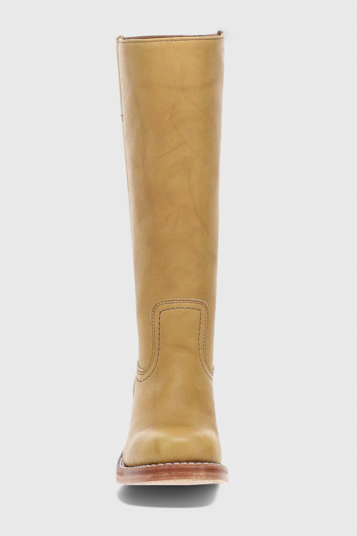 Make a statement with women's fashion knee-high heeled boots. Versatile winter essential.