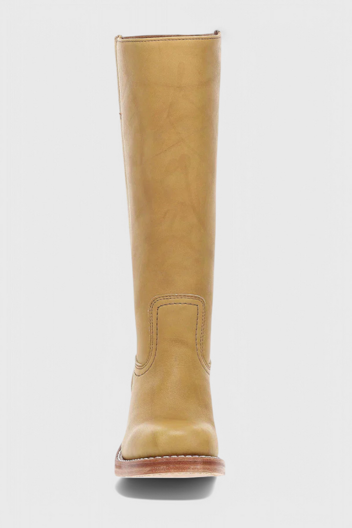Make a statement with women's fashion knee-high heeled boots. Versatile winter essential.
