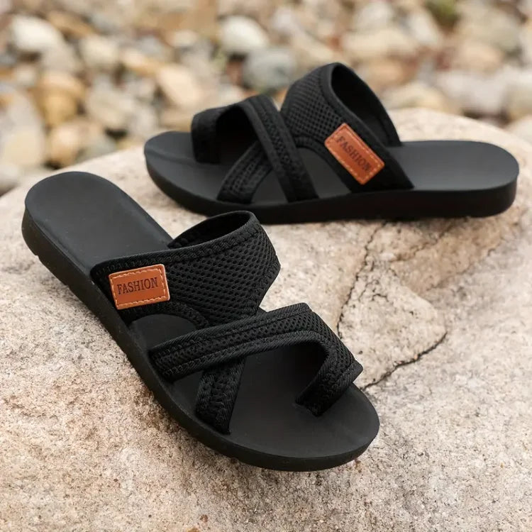 Classic women's orthopedic summer sandals, perfect for casual walking, offering comfort & arch support.