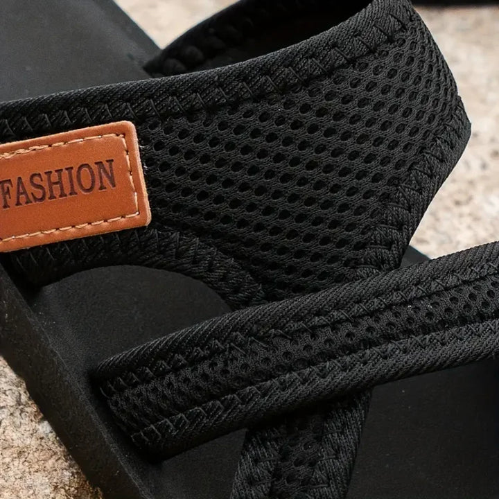 Women's stylish orthopedic summer sandals, lightweight with arch support for comfortable casual walking.
