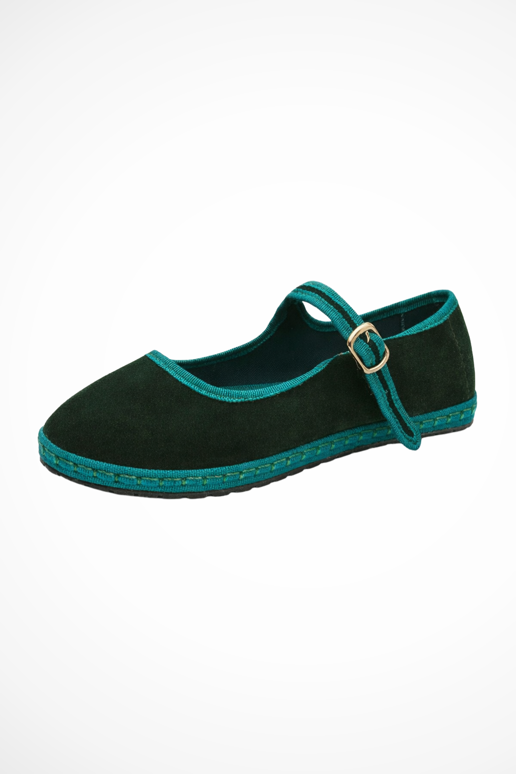 Women's elegant black Mary Jane flats, comfortable everyday shoes with a stylish round toe and buckle strap.