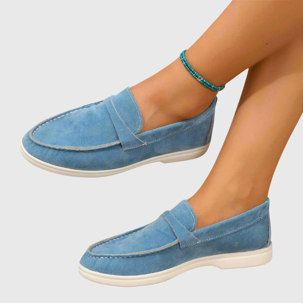 Women's comfort orthopaedic loafers, slip-on style for everyday wear, providing excellent foot support and cushioning.