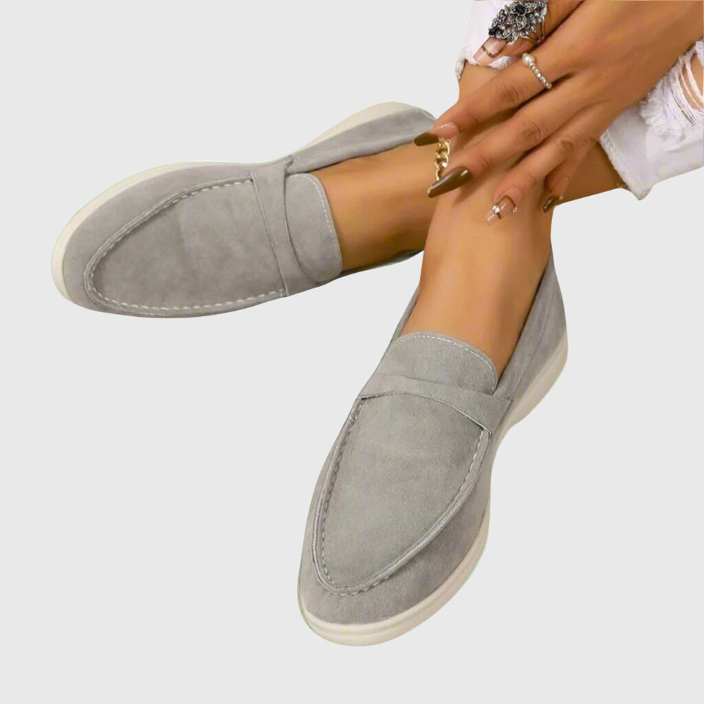 Orthopaedic women's comfort loafers, slip-on design for easy wear, offering superior foot support for all-day comfort.