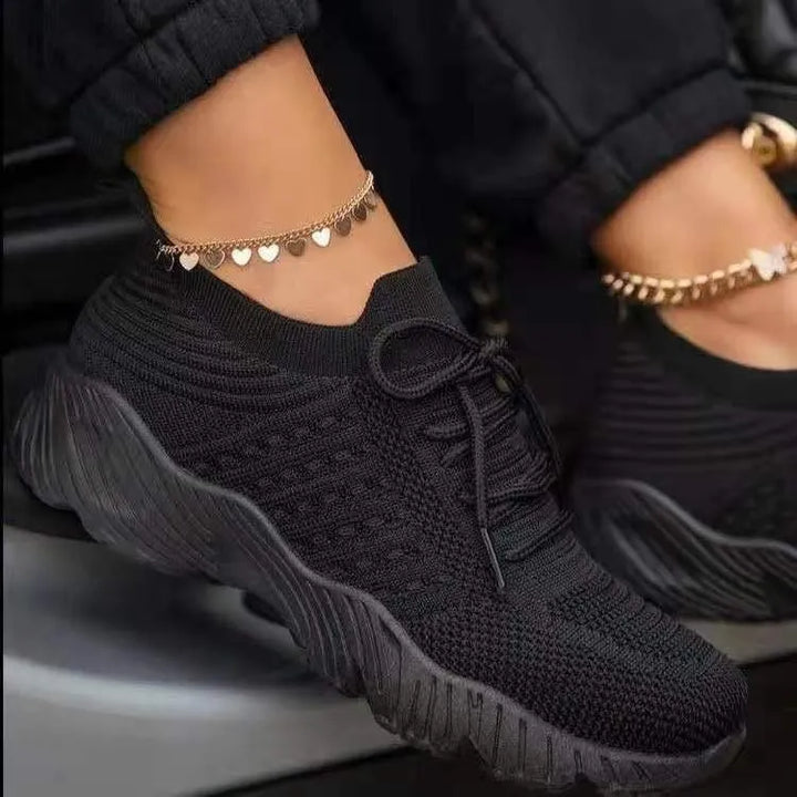 Supportive women's orthopedic walking shoes with slip-resistant sole, perfect for daily wear.