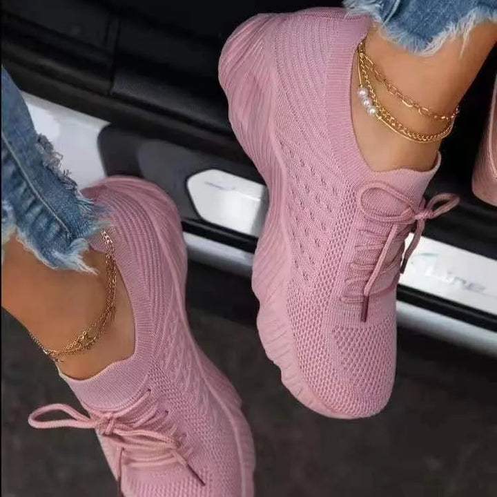 Lightweight women's orthopedic sneakers, offering superior comfort and arch support for daily relief.