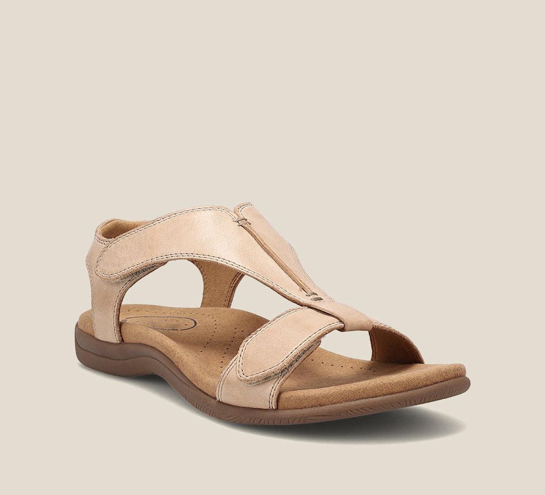 Adjustable strap women's comfort sandals with open toe design ensure a secure, custom fit for all-day walking.